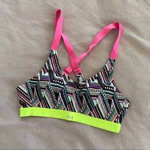 Victoria’s Secret VSX neon sports bra